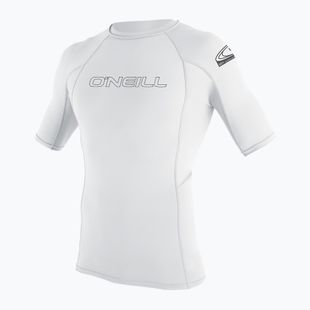 O'Neill Basic Skins Rash Guard, maglia da bagno per bambini, bianco