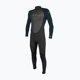 Muta da nuoto per bambini O'Neill Youth Reactor-2 3/2 mm Back Zip Full black/slate