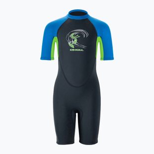 O'Neilller Reactor-2 2 mm Back Zip S/S fx6/graphite/dayglo/ocean schiuma da nuoto per bambini