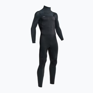 Uomo O'Neill Hyperfreak 4/3+ Chest Zip Full Black Swim Foam