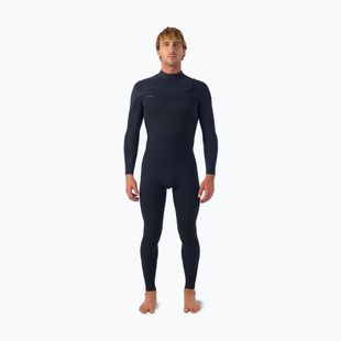 Muta da nuoto uomo O'Neill Hyperfreak 5/4+ mm Chest Zip Full black/black