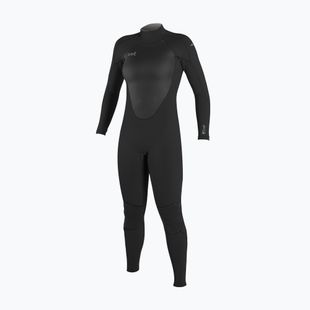 Schiuma da nuoto da donna O'Neill Epic 4/3 Back Zip full black