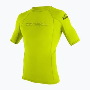 Costume da bagno per bambini O'Neill Youth Basic Skins Rash Guard lime