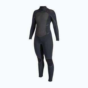 Muta da nuoto da donna O'Neill Psycho Tech 5/4+ Back Zip Full black/black