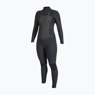 Muta da nuoto da donna O'Neill Psycho Tech 5/4+ Back Zip Full black/black