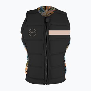 Gilet protettivo da donna O'Neill Bahia Comp hw6 nero/demiflor