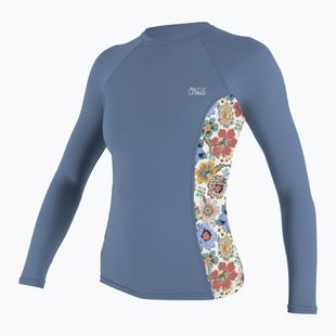 Nuoto donna manica lunga O'Neill Side Print Rash Guard infinity/talitha
