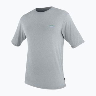 Maglietta da nuoto da uomo  O'Neill Trvlr Hybrid Graphic Sun Shirt smoke