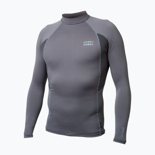 Maglia a maniche lunghe da nuoto uomo O'Neill Trvlr Graphic Skins Rash Guard smoke/graphite/smoke:multi(tri-glo)