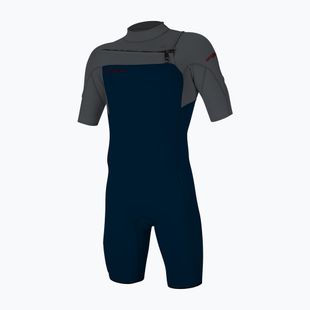 Muta da uomo per il nuoto O'Neill Hammer 2mm Chest Zip SS Spring abyss/graphite/graphite