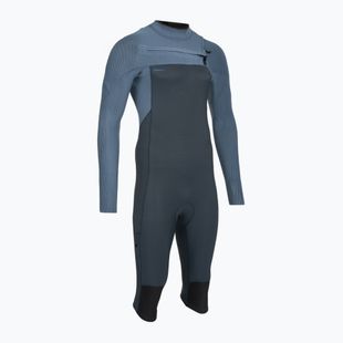 Uomo O'Neill Hyperfreak 4/3+ mm Chest Zip Overknee scuro orion/blu aperto schiuma nuoto