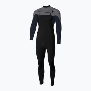 Muta da nuoto uomo O'Neill Epic 5/4 Chest Zip Full nero/ardesia/fumo