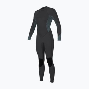 Muta da nuoto donna O'Neill Bahia 3/2 Back Zip Full IT1 tempered steel/shaded island sky/shade