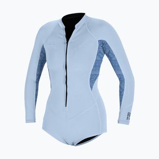 Muta da donna per il nuoto O'Neill Bahia 2/1 mm Front Zip Short Spring chambray blue/surf abstract