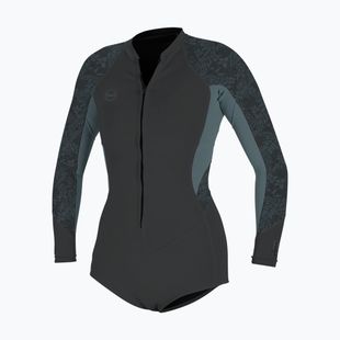 Muta da donna per il nuoto O'Neill Bahia 2/1 mm Front Zip Short Spring tempered steel/shade