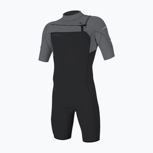 Muta da nuoto uomo O'Neill Hammer 2mm Chest Zip SS Spring IS6 tempered steel/smoke/smoke