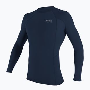 Maglia a maniche lunghe da nuoto uomo O'Neill Basic Skins Rash Guard LS navy