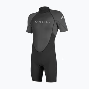 Muta da nuoto uomo O'Neill Reactor-2 2mm Back Zip SS Spring HJ5 black/graphite