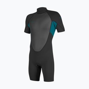 Muta da nuoto bambino O'Neill Youth Reactor-2 2mm Back Zip SS Spring black/tide pool