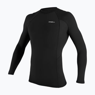Maglia a maniche lunghe da nuoto uomo O'Neill Basic Skins Rash Guard LS black