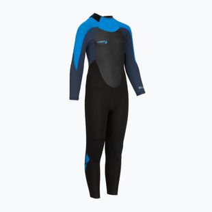 Muta da nuoto bambino O'Neill Youth Epic 4/3 mm Back Zip Full black/slate/bali blue