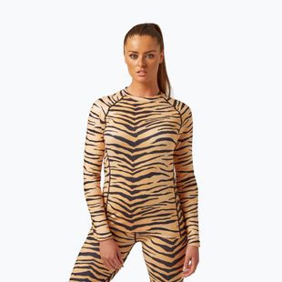 Maglia termica da donna Surfanic Cozy Limited Edition Crew Neck tiger