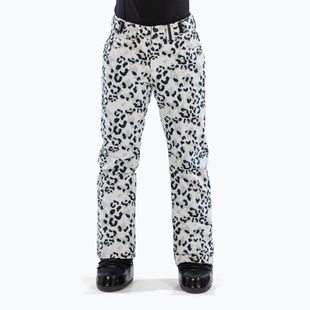 Pantaloni da sci donna Surfanic Glow Animal Camo white