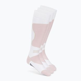 Calze da sci da donna Surfanic Pro Tech Plus 3Pk Sock pink