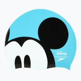 Cuffia da nuoto Speedo con stampa Slogan blu/nera per bambini