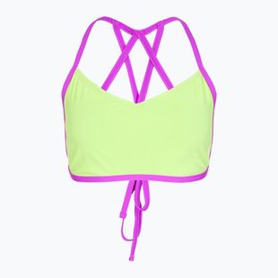 Speedo Neon Freestyler Top costume da bagno verde/rosa