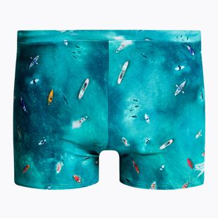 Speedo Escape surf artic teal/tile/nero boxer da bagno da uomo