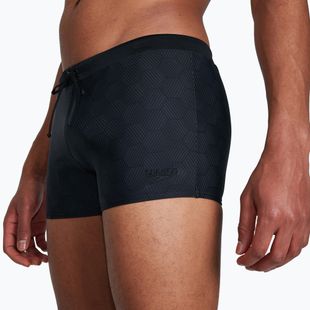 Boxer da bagno Speedo Valmilton uomo nero/grigio ossido