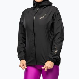 Giacca da corsa da donna Inov-8 Stormshell FZ V2 nero