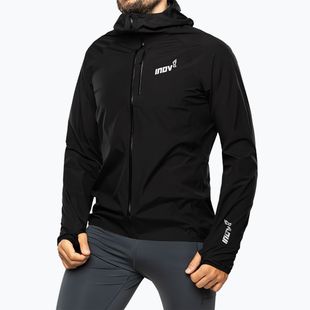 Giacca da corsa da uomo Inov-8 Stormshell FZ V2 nero