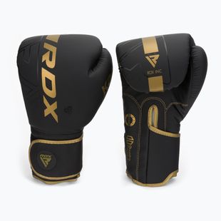 Guantoni da boxe dorati opachi RDX F6