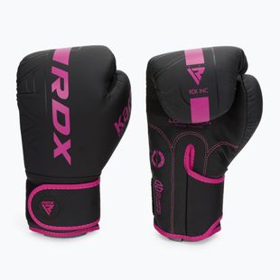 Guanti da boxe RDX F6 rosa opaco