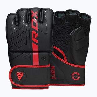 Guanti RDX Grappling F6 rosso opaco