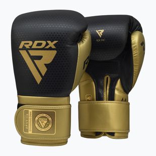 RDX L2 Mark Pro Guantoni da boxe da combattimento con gancio e anello d'oro