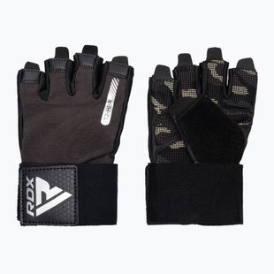 RDX T2 Mezzi guanti da allenamento marroni