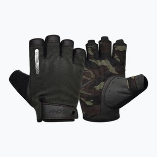 RDX T2 Mezzi guanti da allenamento marroni