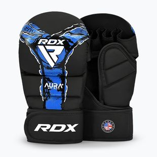 Guantoni MMA RDX Grappling Shooter New Aura F17 black/blue