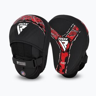 Paratine da allenamento per allenatori RDX Focus New Aur F17 black/red