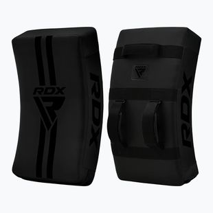 Paratorecchi da allenamento RDX Armpad Gel Kick Shield Full Black/Black Heavy