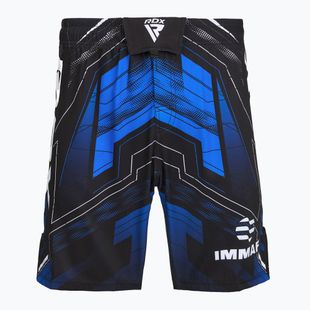 Pantaloncini da allenamento uomo RDX IMMAF Approved MMA Fight & Training blue