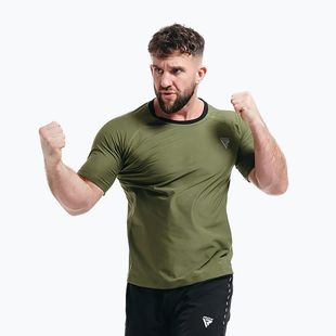 Camicia da allenamento da uomo RDX M1 verde militare