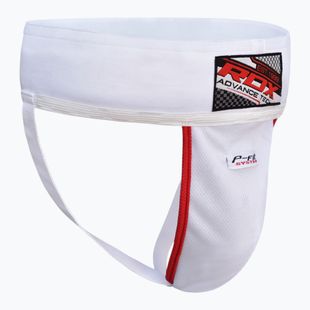 Supporto RDX H1 Groin Guard da uomo con Gel Cup bianco
