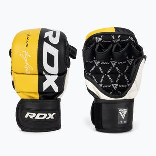 Guanto da presa RDX REX T6 Plus giallo