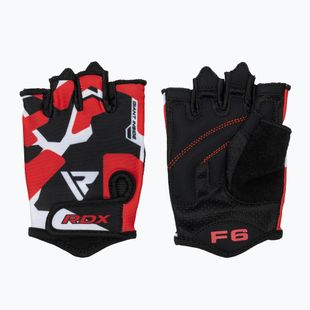 Guanti da allenamento RDX Sumblimation F6 rosso