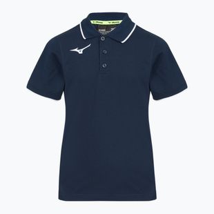 Maglietta per bambini Mizuno Polo navy/white