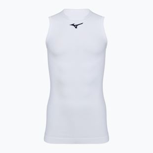 Maglia da corsa da uomo Mizuno Core Underwear Sleeveless white/navy